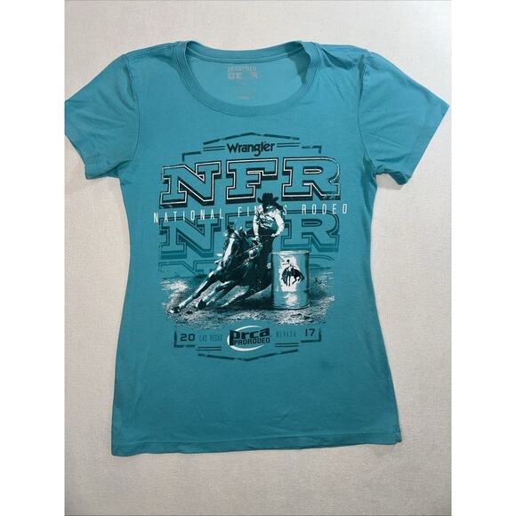 NFR Rodeo Wrangler Official PRCA 2017 Las Vegas Women’s Size Large - Picture 9 of 9